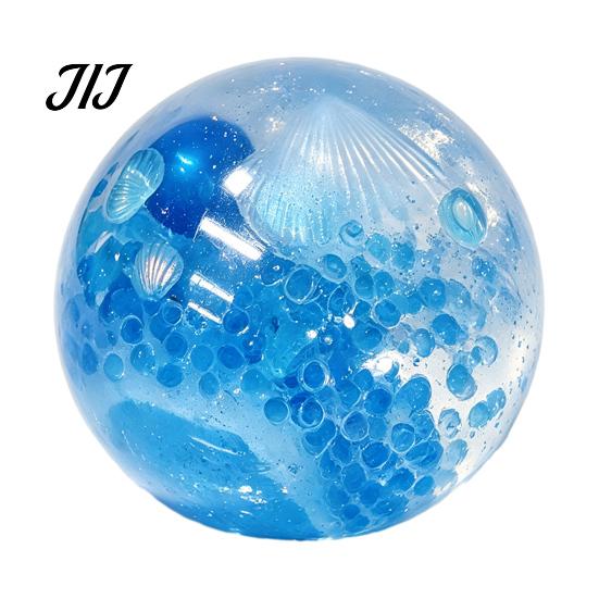 Clear Ball Ornaments Stress Fidget Toy, Anxiety Relief Squeeze Transparent Slow Rebound Toy for Home Office School Reduction Gadget