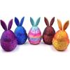 3D-gedruckte Tierfiguren 5 Stück mit Haseneiern, vorgefüllte Ostereier, Ostereierfüller Osterkorbfüller Fidget-Geschenk(mit 5 Stück 3D Tier)