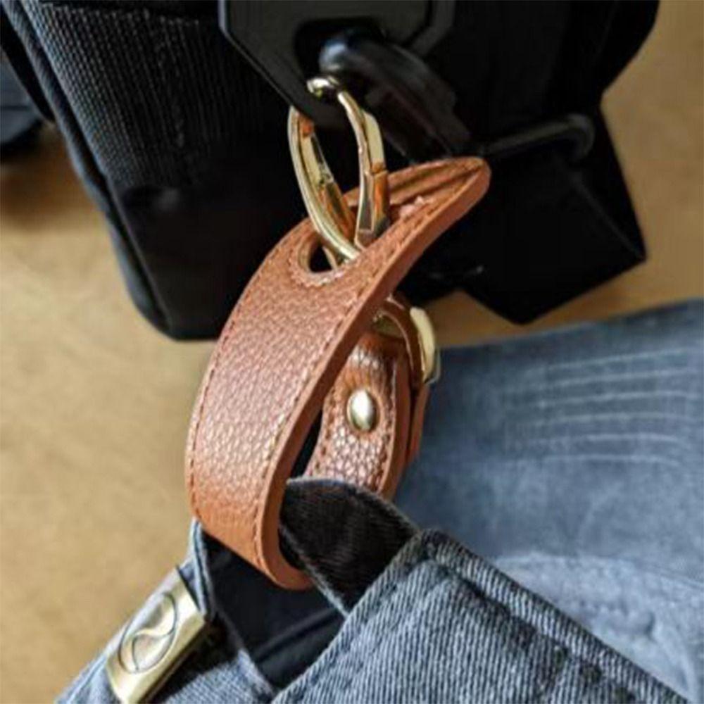 PU-Leder Hutclip Hochwertiges Handtaschenzubehör Freihändige Aufbewahrung Clip Schnalle Hut Halteclip Outdoor Reise
