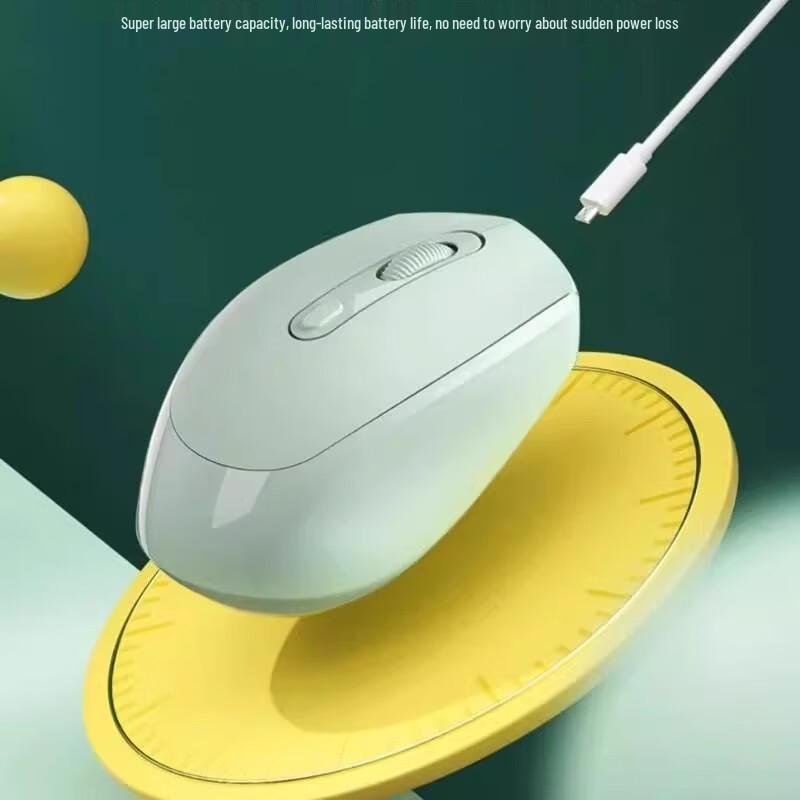 YouShi Wireless Bluetooth Rechargeable Silent Office Mouse for Dell