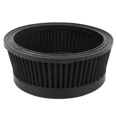 Motorcycle Intake Air Filter Round Black Engine Low Wear Air Cleaner Replacement For Touring