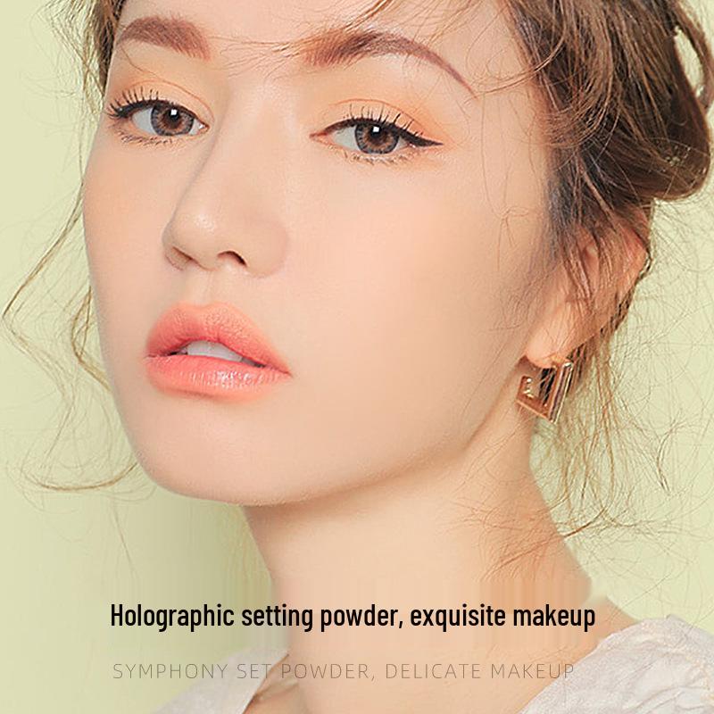 Latin America La Si Gongge Waterproof Long-lasting Setting Powder for Dry & Oily Skin - No Cakey Finish