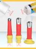 16pcs Stainless Steel Caulk Nozzle Applicator + 6pcs Base Kits Caulking Finisher Glue Sealant Finishing Tools for Kitchen Bathro