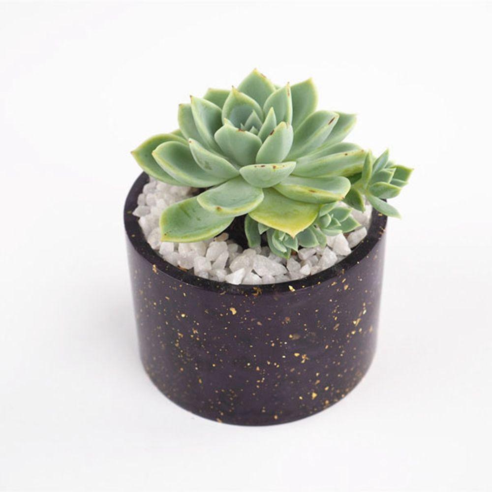 Succulent Flower Pot Concrete Cement UV Resin Home Decor Casting Mould Silicone Mold Clay Molds