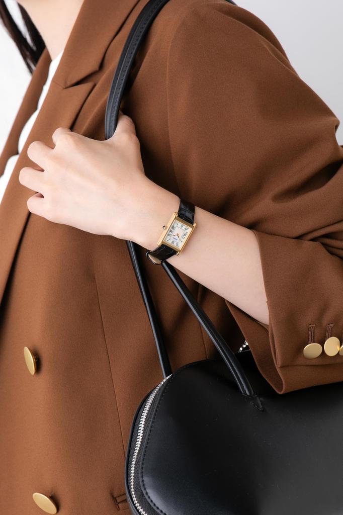 SEIKO SELECTION Nano Universe Collaboration Vintage Style Watch Navy Women's SSEH026,