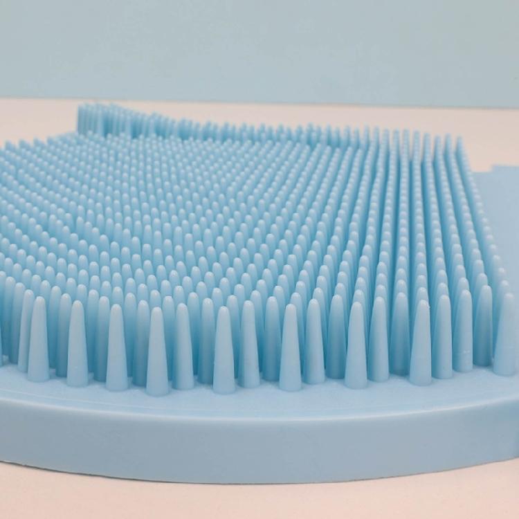 Kitten Shape Cats Massager Toy for Short Long Haired Cats Self-message Brush Tool