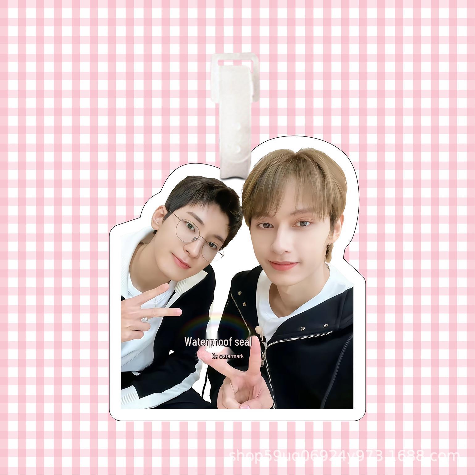 Seventeen Wonwoo Suitcase Luggage Tag & Keychain Pendant