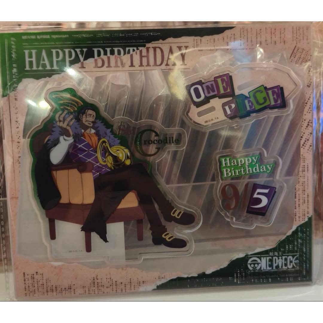 Used One Piece Rated Tokiko Birthday Limited Acrylic Stand Sir Crocodile