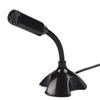 Mini Condenser USB 2.0 Microphone Flexible Desktop Stand Mic for PC Laptop