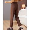 Passter Women's Elastic Waist Straight Leg Casual Pants