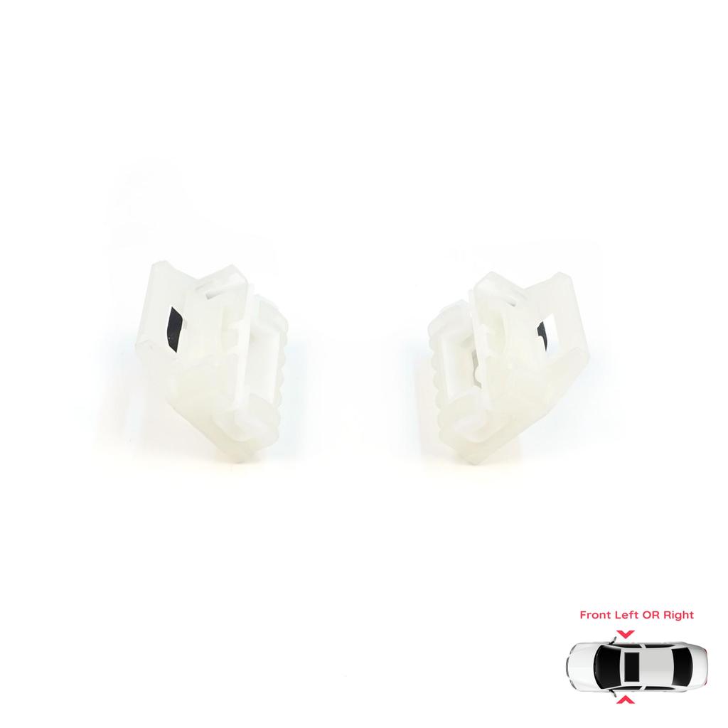 EWR525+EWR526 Fensterheber Reparaturclips A+B Vordertür für VW New Beetle C1 Seat Toledo MK2 1M2 Leon MK1 1M1 Skoda Fabia MK1 6Y Praktik