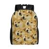 Dog Meme Doge Schoolbag Ladies Sporty Daily Mochila Large Capacity Laptop Bag Back To School Season