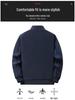 Dad's New Autumn/Winter Cotton Padded Stand-Up Collar Jacket for Middle-Aged & Elderly Men
