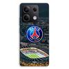 Phone Case - MANIACASE - Xiaomi Redmi Note 13 5G - Black - TPU Silicone - PSG Eiffel Tower Logo
