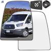 For Ford Transit 8 Mk8 2014 On 150 250 350 2015 - 2019 Left Right Side Wing Mirror Glass Heated Door Rear View Rearview Upper