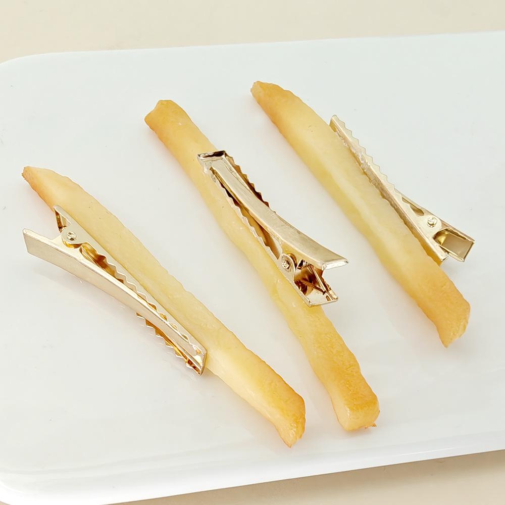 Food Model Keychain Set: Chicken Leg, French Fries, Chicken Wing