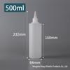 PE Dropper Bottle with Pointed Mouth for Glue and Pigment Dispensing