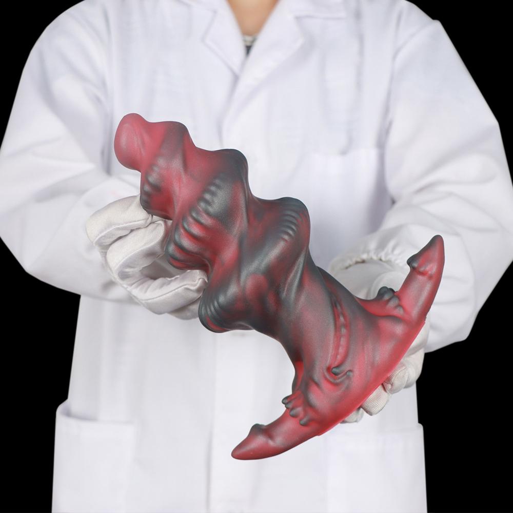 Unisex Wearable Threaded Anal Plug - Liquid Silicone Easy Insertion Anal Dilator Massage Adult Toy