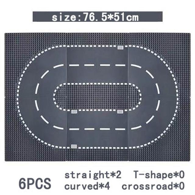 32*32 50*50 Dots Classic Base Plates Blocks DIY Small Size City Road Bricks Baseplates Construction Building Toys For Kids Gifts