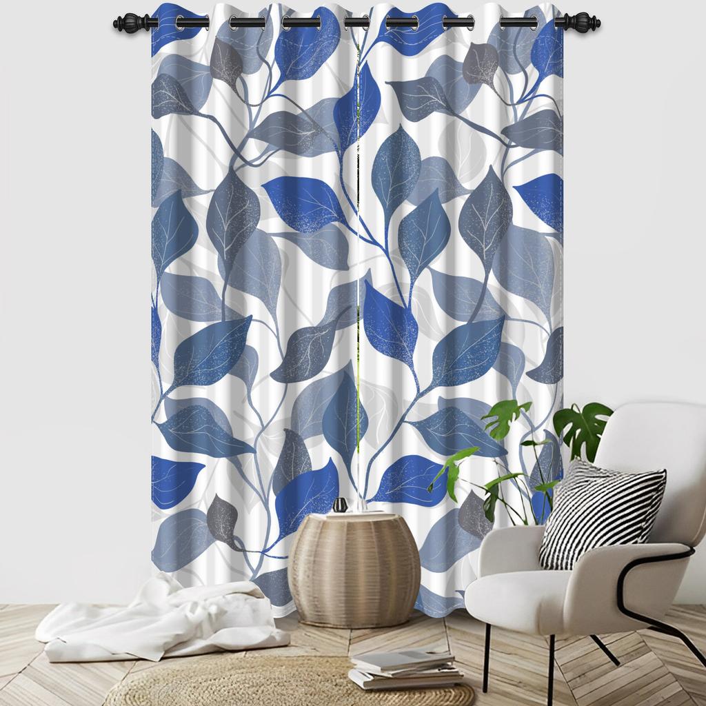 Set Of 2 Abstract Striped Pattern Curtains Multiple Colors Top Living Room Bedroom Decor Rod Pocket Curtain With Grommet Light Blocking Polyester
