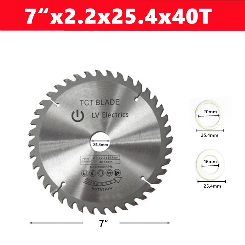 1pcs TCT woodworking saw blade 4/6/7/8inch  30T/40T/60Tmultifunctional circular cutting disc for cutting wood cutting tools