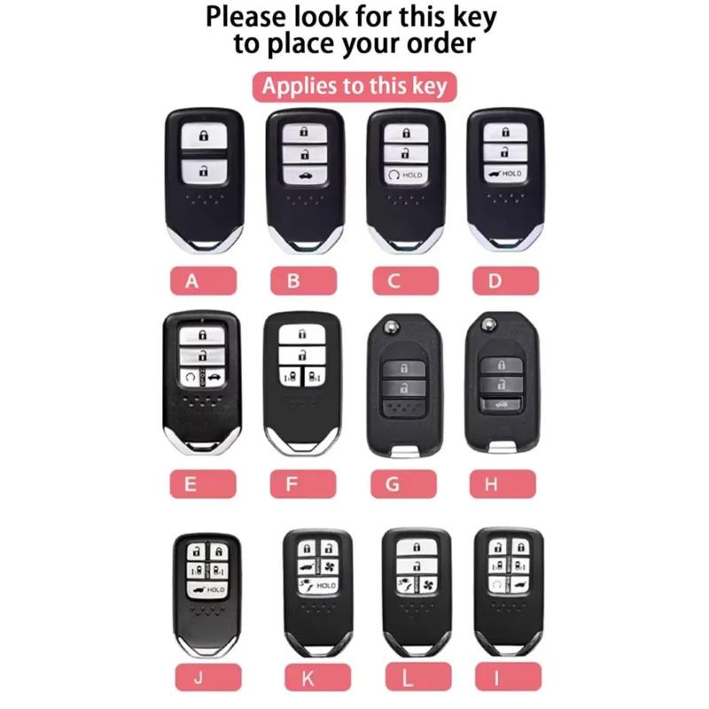 Car Key Case Cover Shell For Honda Crv Civic Accord Xrv Vezel Hiroshi Fit Crider Sensing Urv Crider Bag Tools
