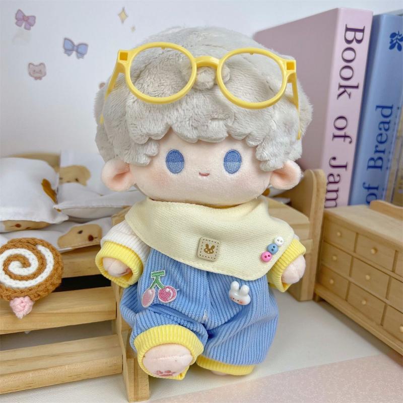 New 20cm Plush Doll Clothes Set Men's and Women's Dolls Accessorie Children's Toy Gift
