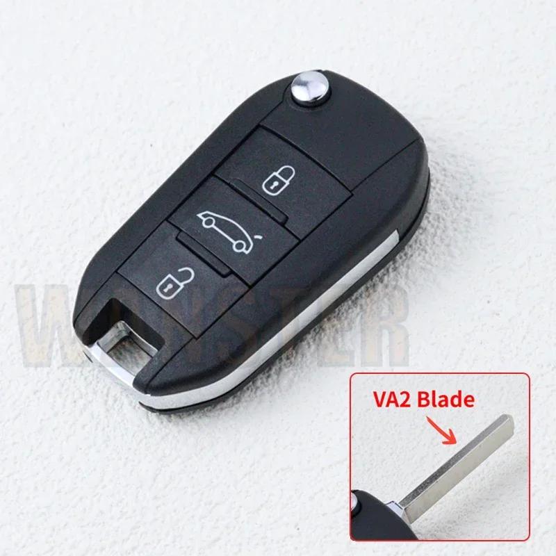 Para Peugeot 208 2008 301 308 508 5008 Rcz Expert Para Citroen C-Elysee C4-Cactus C3/Carcasa de Llave de Coche