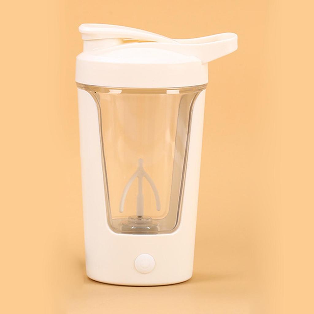Handheld Electric Shaker Bottles Battery Operated Protein Bottle 350ml Cup Drink