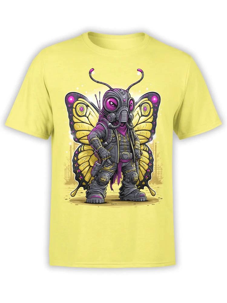 Neon Butterfly Warrior TShirt Unisex S