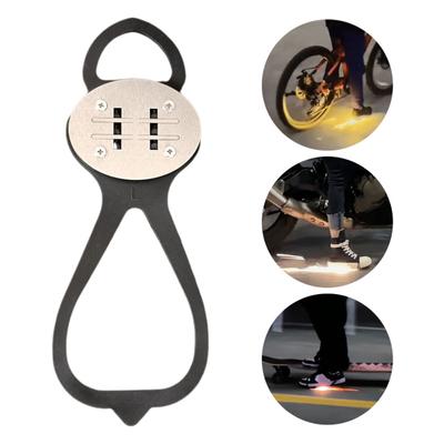 1 Set Funken Flint Pad mit 2/4/6/8 Flints Outdoor Skateboard Motorrad Fahrrad Fuß