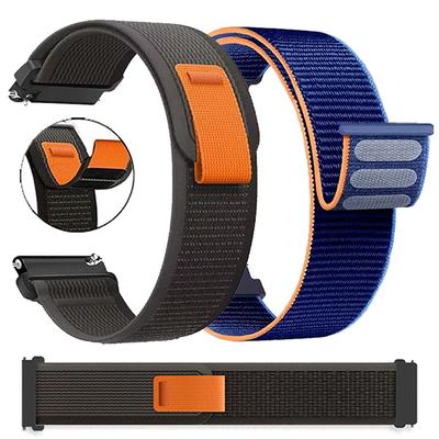 20/22mm Nylon Magnetic Buckle Strap For Samsung Galaxy Watch 7 6 5 4 40mm 44mm 6 4 Classic/Watch3 45mm Gear S3 Classic Bracelet