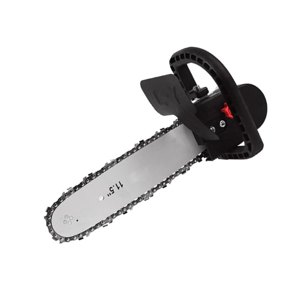 11.5" Electric Chainsaw Polishing Machine Angle Grinder into Saw Chain Woodworking Tool