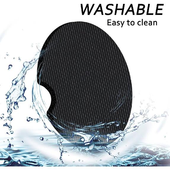 Car Coasters for Cup Holders,2 PCS Universal Non-Slip Black Leopard Print Car Coasters,2.75" Rubber Mat,Leopard Cars Accessories Cup Drink Holder