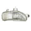 1 Pair Rearview Mirror Turn Signal Light Shell Indicator Transparent & Silver Plastic For Skoda Fabia 2015-2017 Rapid 2018-2020
