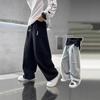 Spring 5-14Y Kids Wide Leg Sweatpants Teenage Boys Sports Pants Streetwear Fashion Loose Trousers Children Elastic Waist Pants