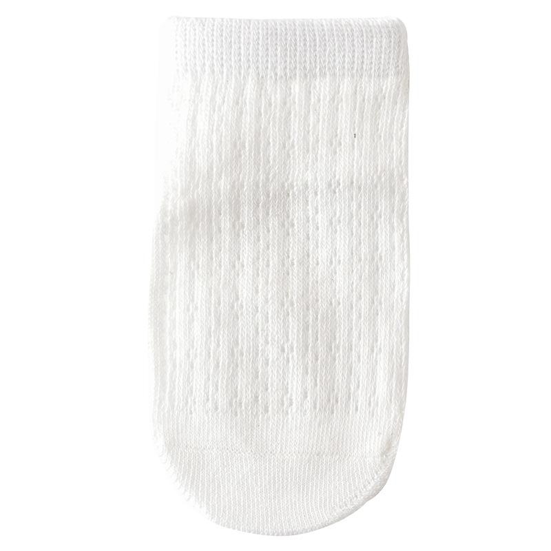 

Летние носки для малышей Корейская мода Однотонные короткие носки для мальчика девочки Тонкие Дышащие Мягкие Нескользящие Напольные носки для дома L(3-5 Year)