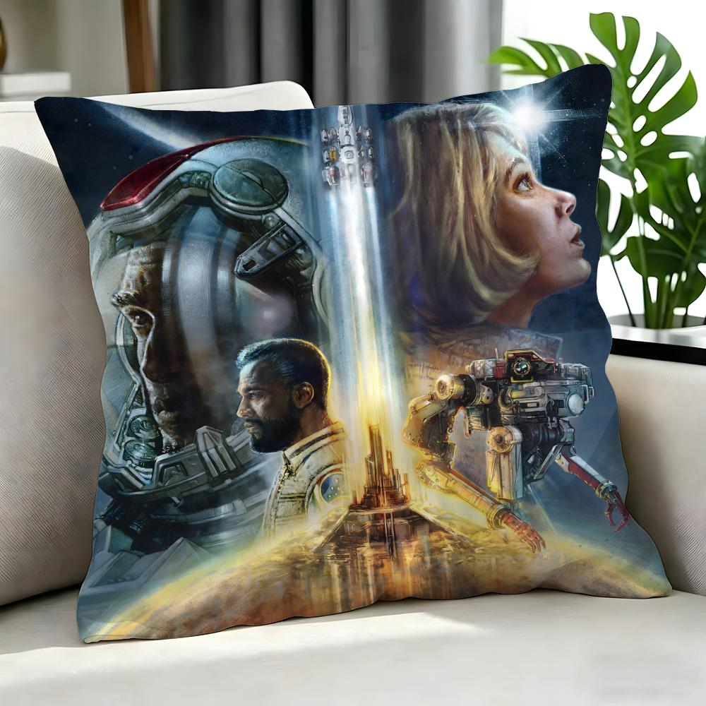 Game SStarfield Gameed Cushion Cover Cushion Cover Set Pcs X X X Pillowcase Decorative Sofa Home Decor