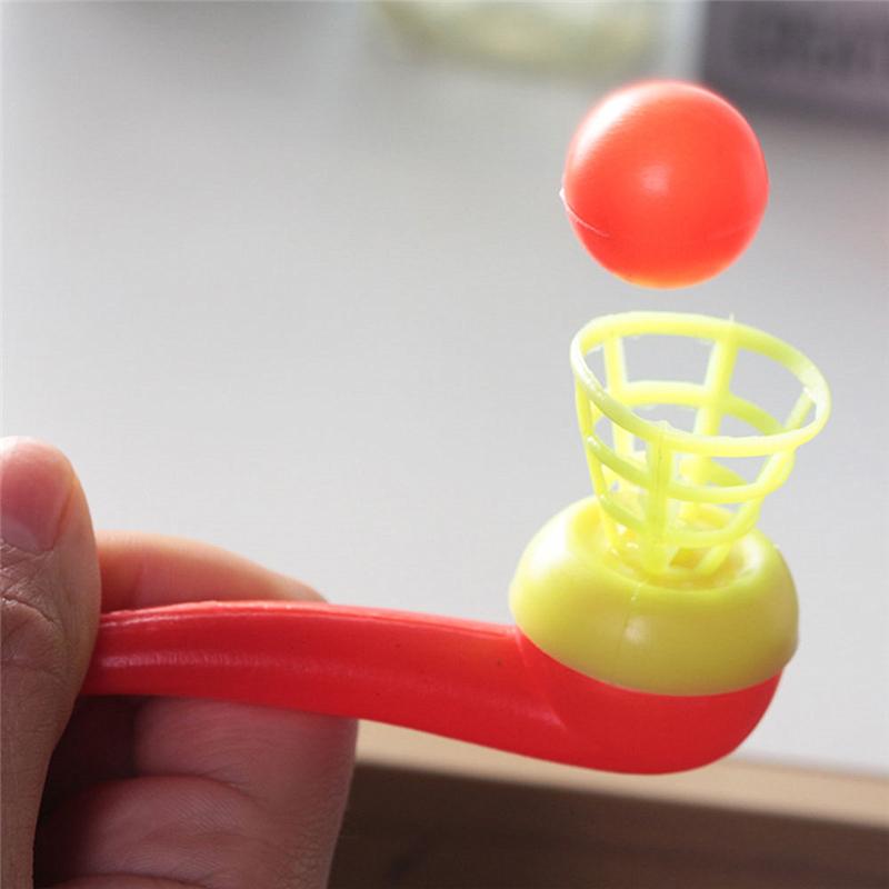 Creative Classic Nostalgic Plastic Suspension Blow Ball Toy