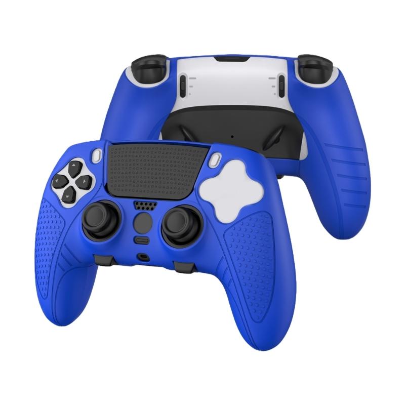 

Game Handle Scratchproof Sleeve Gaming Accessories for Game Controller Protective Case Silicone Cover синий
