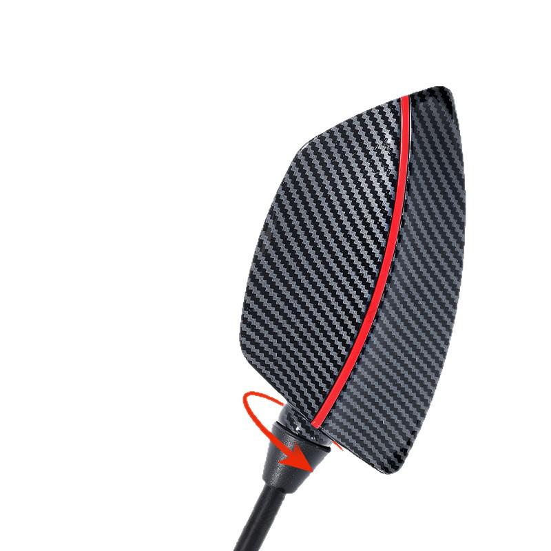 Niu No. 9 Electric Vehicle Carbon Fiber Rearview Mirror: HD, Wide View, Waterproof, Anti-Glare