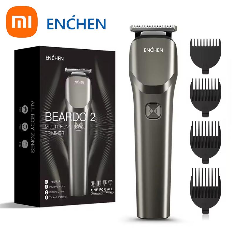 Xiaomi ENCHEN Beardo 2 Plaukų kirpiklis Daugiafunkcinis kūno skustuvas