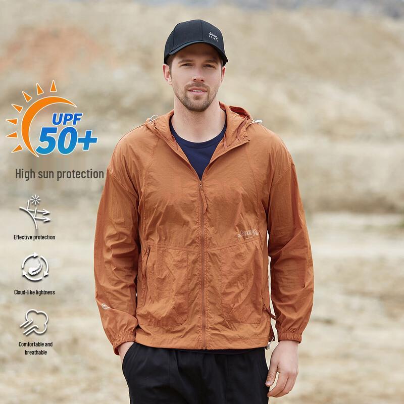 JEEP Men s Lightweight Hooded Sun Protection Jacket 3XL