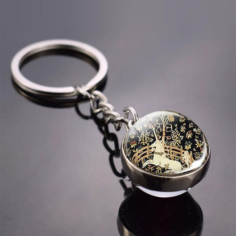 Glow In The Dark Horse Pendant Glowing Horse Stuff Luminous Horses Glass Ball Pendant Crazy Horse Lovers Gifts