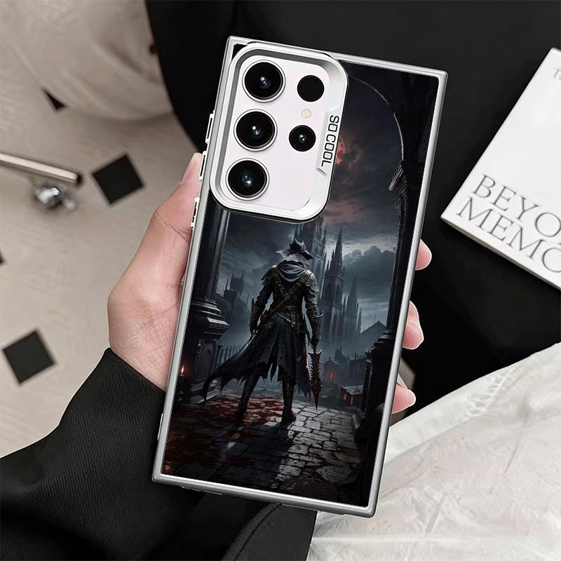 B-Bloodborne Spiel Weiche Handyhülle für Samsung Galaxy S24 S25 FE S26 Edge S23 Ultra S22 Plus S21 + Stoßfeste Hülle Rückschale
