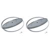 1/2Pcs Portable Metal Vertical Stand for PS5/PS5 Slim Digital Disk Version Anti-Slip Base Holder for Playstation 5 Game Console