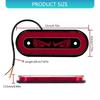 Universal Water Resistant LED Clearance LightsSide Marker Light Suitable For Trucks Trailers Heavy Duty Vehicles