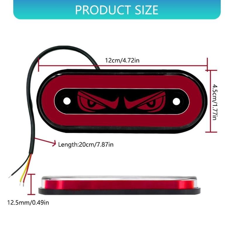 Universal Water Resistant LED Clearance LightsSide Marker Light Suitable For Trucks Trailers Heavy Duty Vehicles
