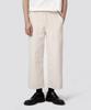 Deoseutoli Crop Wide Cotton Pants (Ivory)