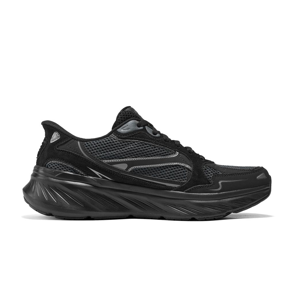Skechers Edgeride Comfortable Versatile Height Increasing Casual Shoes Men sneaker Black 232969-BBK